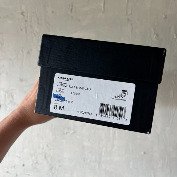 Leather Coach flats - Never worn! - Picture 3 of 8